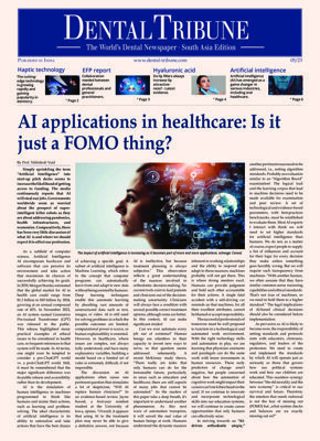 Dental Tribune South Asia No. 5, 2023