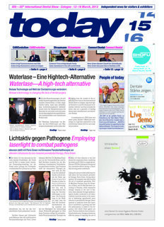 today IDS 2013 Cologne 15 March