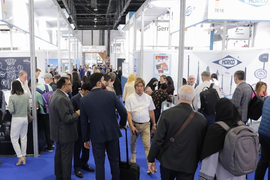 This year, the AEEDC Dubai exhibition featured 5,328 international brands represented by 3,924 exhibitors. (Image: INDEX Holding)
