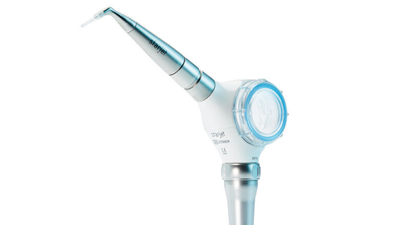 STARJET – turbine-adapted handheld air-polisher