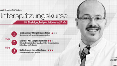 Kursreihe „Unterspritzungstechniken“ 2015 für Basel und Umgebung