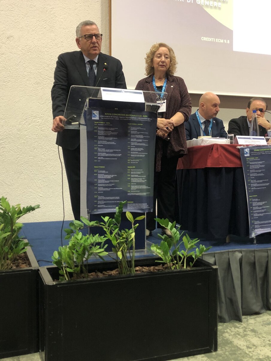 Il Presidente Nazionale della Commissione Albo Odontoiatri, Raffaele Iandolo. 
