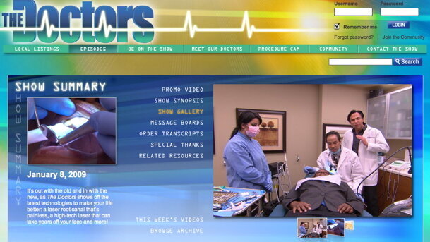 Root canal performed on American TV