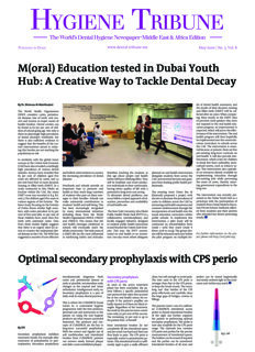 Hygiene Tribune Middle East & Africa No. 3, 2018