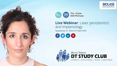 Expert to discuss lasers in periodontics in free webinar