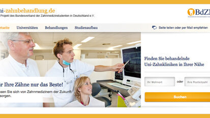 Portal zur Patientenakquise für Zahnmedizinstudenten
