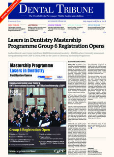DT Middle East & Africa No. 4, 2018