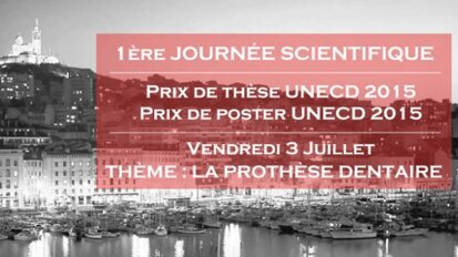J-1 : Journée scientifique en odontologie destinée aux étudiants