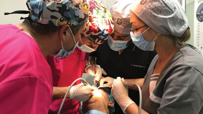 A positive twist on implant education