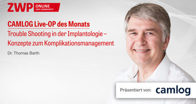 1 CME-Punkt: CAMLOG Live-OP mit Dr. Barth jetzt im Archiv