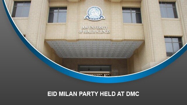 Eid Milan party held at DMC