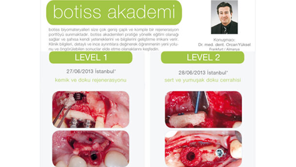 Botiss, Kemik ve Doku Eğitimi Düzenliyor