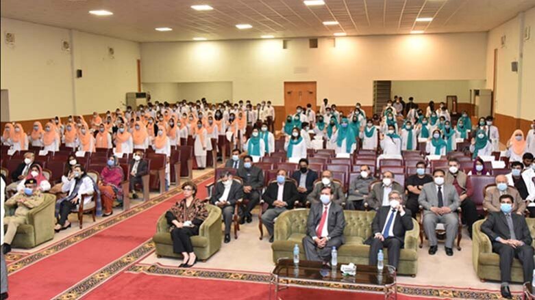 HITEC-IMS welcome new batch, organises orientation and white coat ceremony