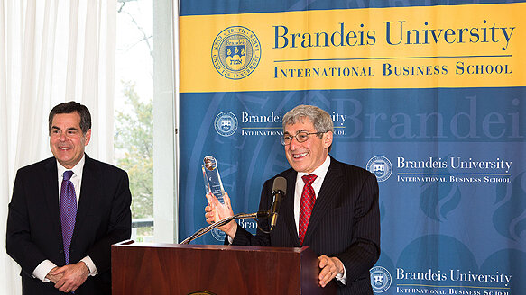 Brandeis International Business School honors Stanley Bergman