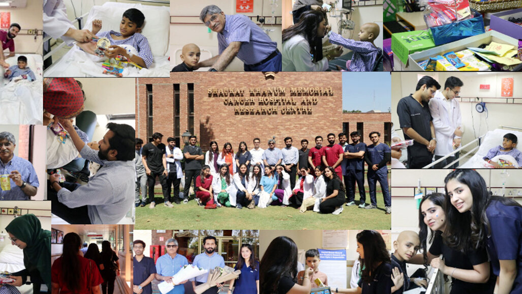 CMH team visits SKMCH paediatric ward