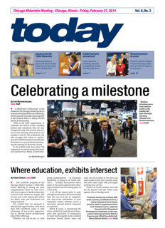 today Chicago Midwinter Meeting Feb. 27, 2015