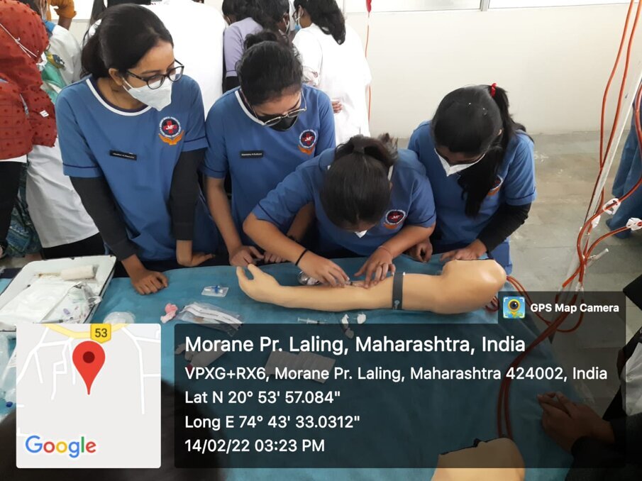 Fig 3. IV catheterization Workshop