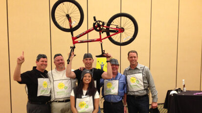 Bike-building event benefits local charity