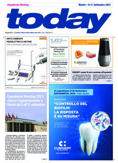 today Expodental Meeting Rimini 2021