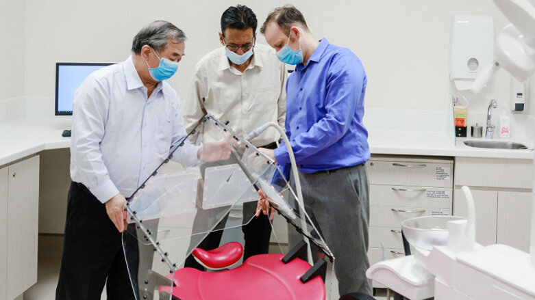 Researchers develop tent to prevent spread of SARS-CoV-2 in dental settings