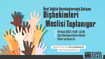 Dişhekimleri Meclisi Toplanıyor
