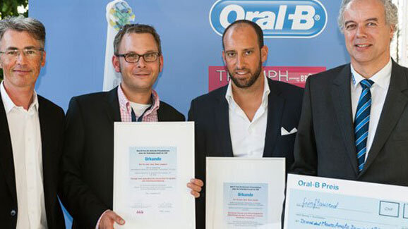 Oral-B Preis: Arbeiten zur Parodontitis-Therapie überzeugten