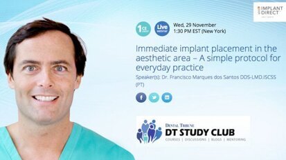 Free webinar to focus on achieving predictable esthetic success
