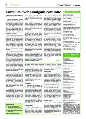 Endo Tribune U.S.