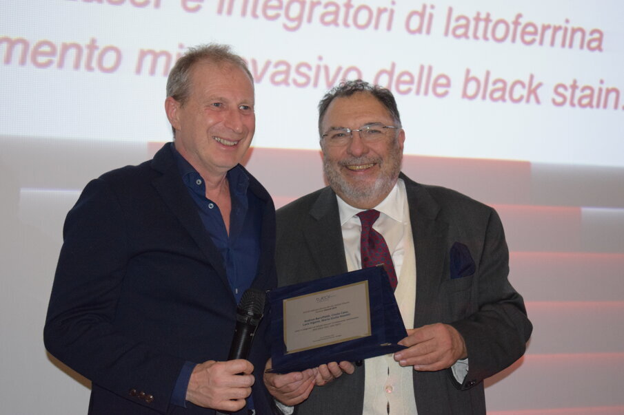 Prof. Luca Viganò e Prof. Ugo Covani (© Tueor Servizi).