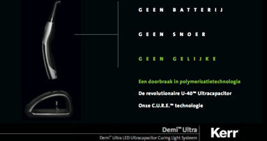 Demi Ultra LED Ultracapacitor Curing Light System