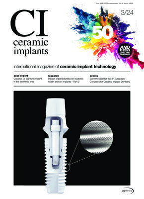 ceramic implants international No. 3, 2024