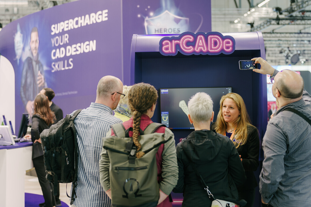 Visitors are invited to try out exocad’s latest software features and releases at interactive ArCADe stations.