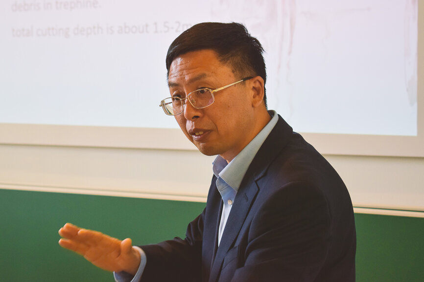 Dr. Bing Fan with 