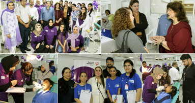 AIDM conducts oral health screening for Special Olympics athletes