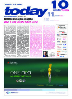 today Dental World Budapest Oct.10, 2019