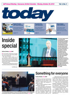 AAP Annual Meeting Vancouver, October 29, 2018