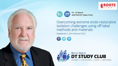 Endodontic expert to discuss ideal isolation in free webinar