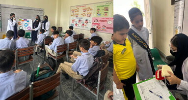 School dental health program in Abbottabad educates 470 students on oral hygiene