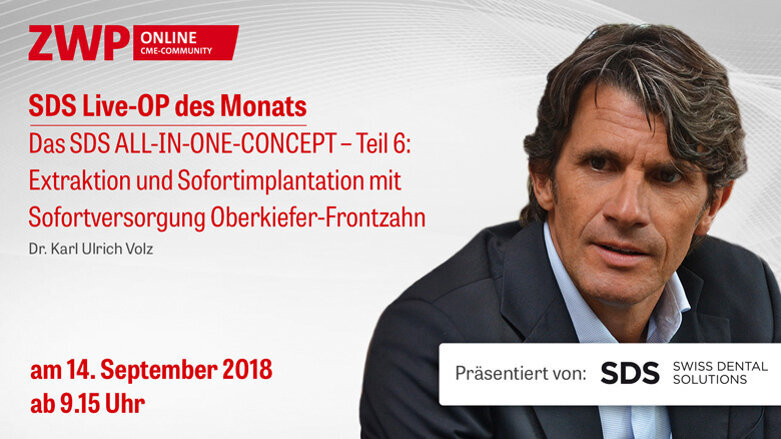 Live-OP am 14. September: Das SDS ALL-IN-ONE-CONCEPT – Teil 6