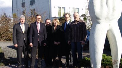 Hoher Besuch bei Schütz Dental
