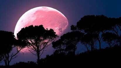 Pedir un deseo a la luna