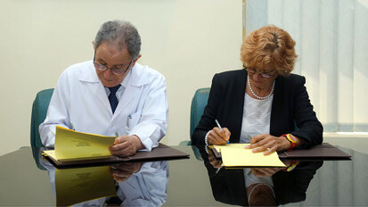 Agreement between Ajman University and CAPP Training Institute signed