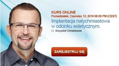 „Implantacja natychmiastowa w odcinku estetycznym” – webinarium DT Study Club!