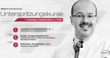 Kursreihe „Unterspritzungstechniken“ 2015 für Basel und Umgebung