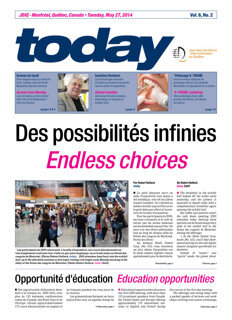 today JDIQ Montréal May 27, 2014