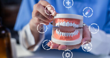 A Class II open bite case with missing mandibular right central incisor, managed with a hybrid aligner treatment approach