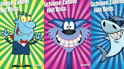 Coole Comic-Poster für die Praxis