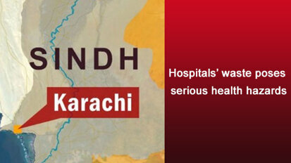 Hospitals’ waste poses serious health hazards