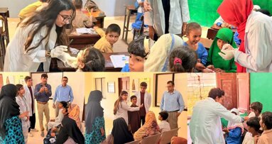 Baqai dental students promote oral health awareness in Lyari