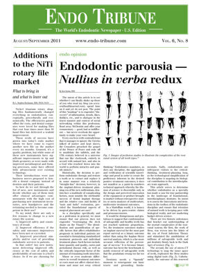 Endo Tribune U.S. No. 8, 2011